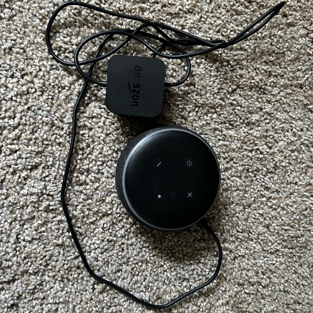 Amazon Echo Dot Charcoal Smart Speaker
